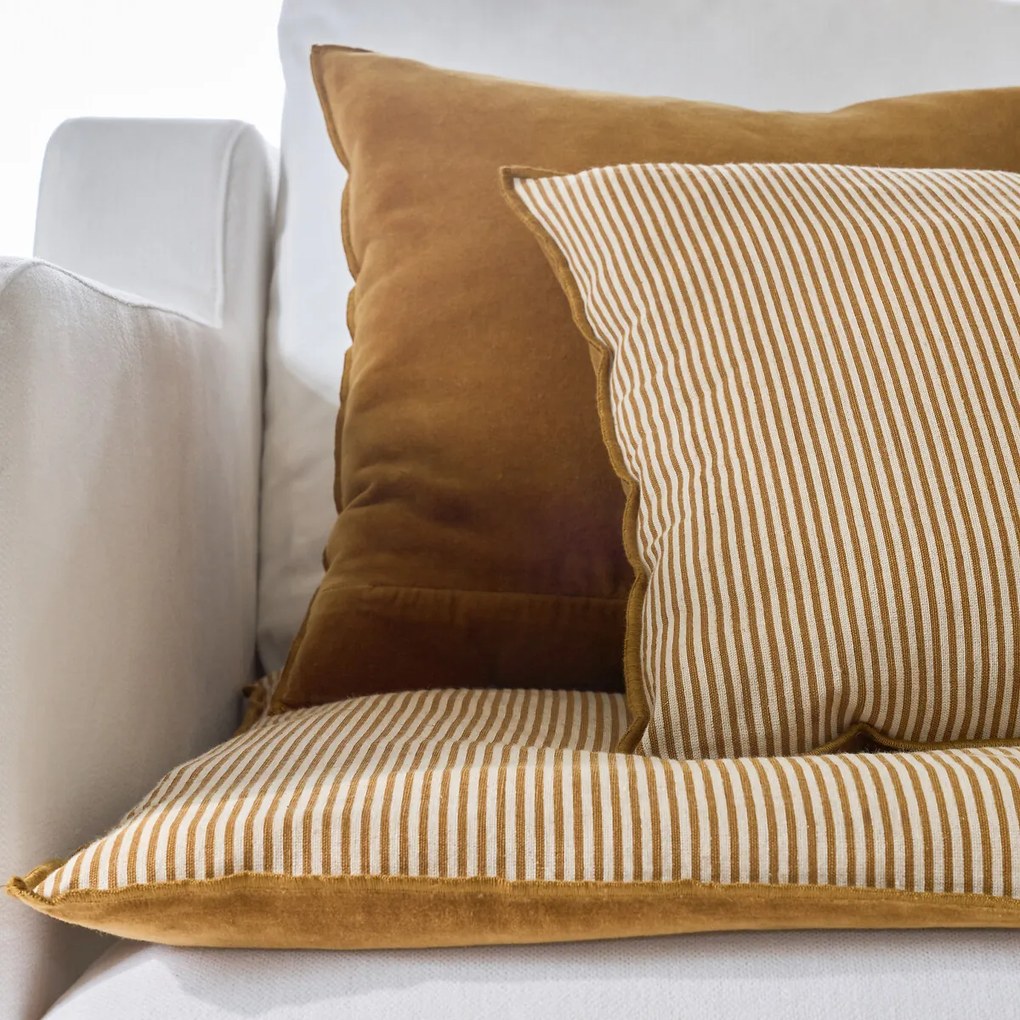 Kussenhoes 40x40 cm, katoen/linnen, Orella