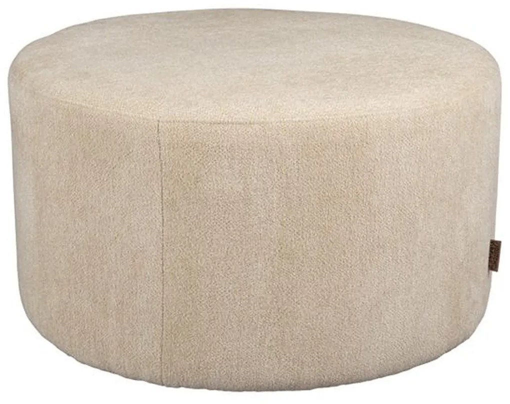 Dutchbone Rocca Latte Ronde Hocker Latte