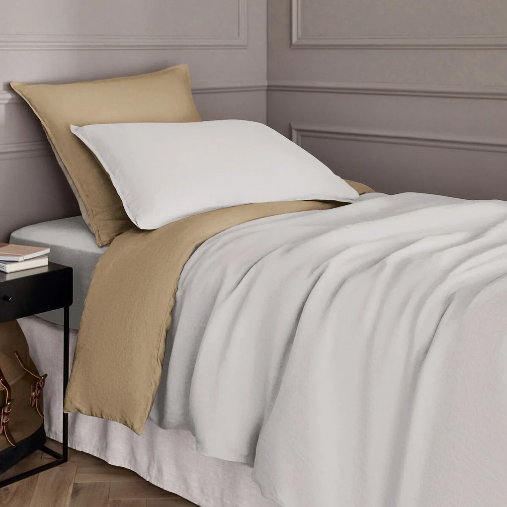 Dekbedovertrek in gewassen linnen, Elina