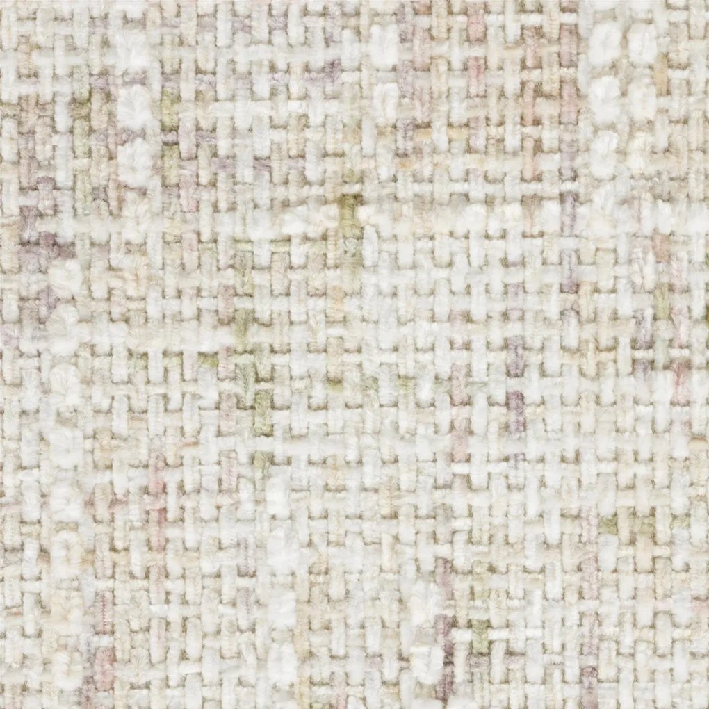 Vintage Eetkamerstoel Walnoot Off-white