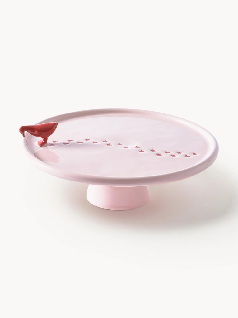 Handgemaakt keramisch serveerplateau Walking Duck