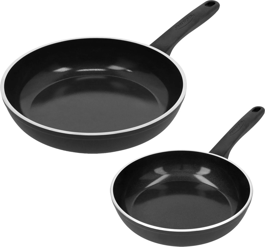 Demeyere Alu Bistro 3 Koekenpannenset Ceraforce, 20 en 24 cm - Alu Bistro 3 - Demeyere