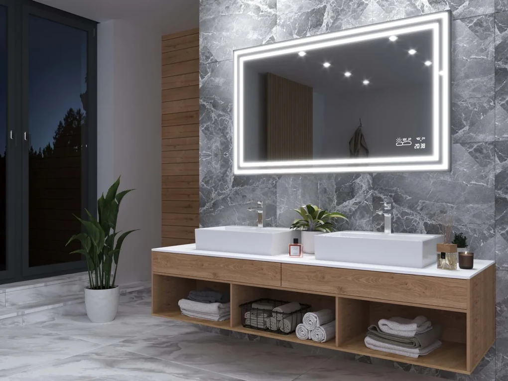 Badkamerspiegel met LED verlichting M3 premium