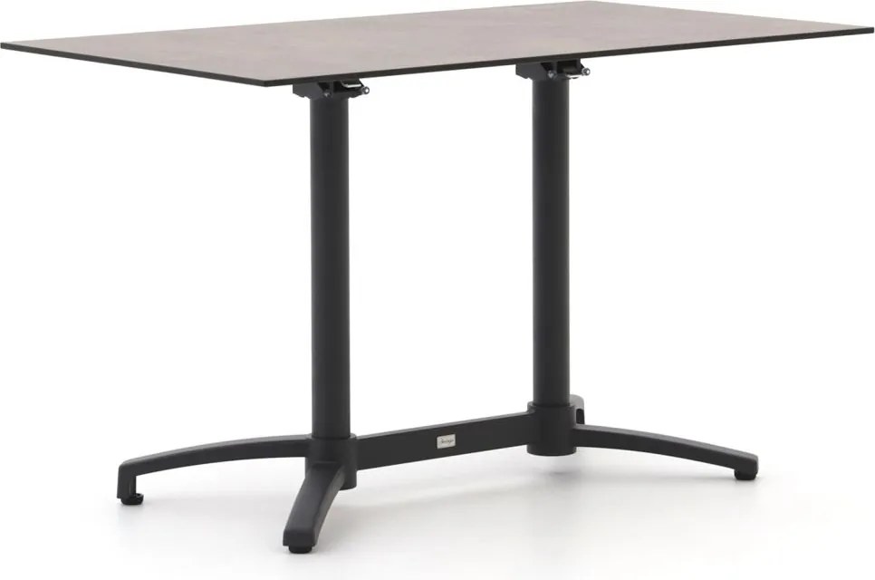 + 10% kassakorting | Inklapbare tafel Bellagio  | Vierkant  | Tuintafel Kunststof | 120x70cm | 4 personen | Kees Smit Tuinmeubelen