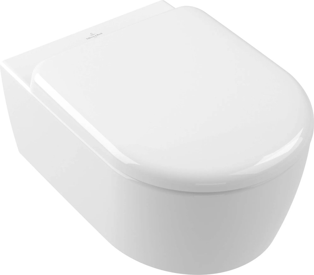 Villeroy & Boch Skyla hangtoilet TwistFlush incl. softclose toiletbril met quickrelease alpine wit