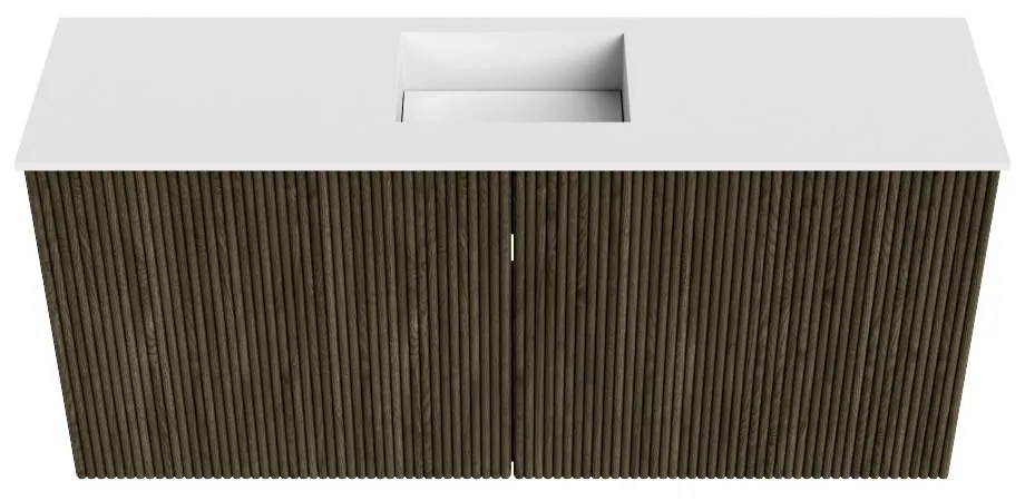 Mondiaz Joya 90cm toiletmeubel shadow met wastafel faye midden 1 kraangat talc