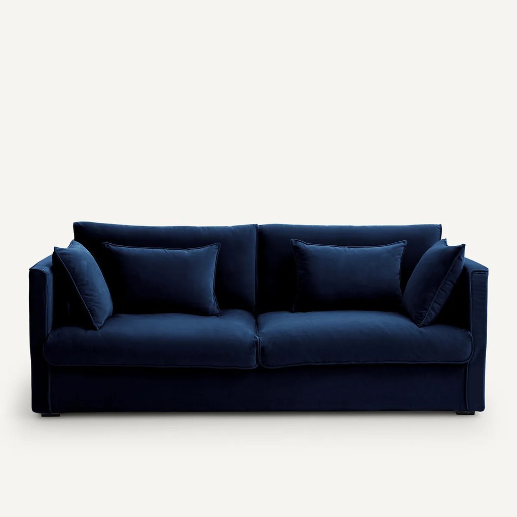 3- of 4-zitsbank, fluweel, Camille