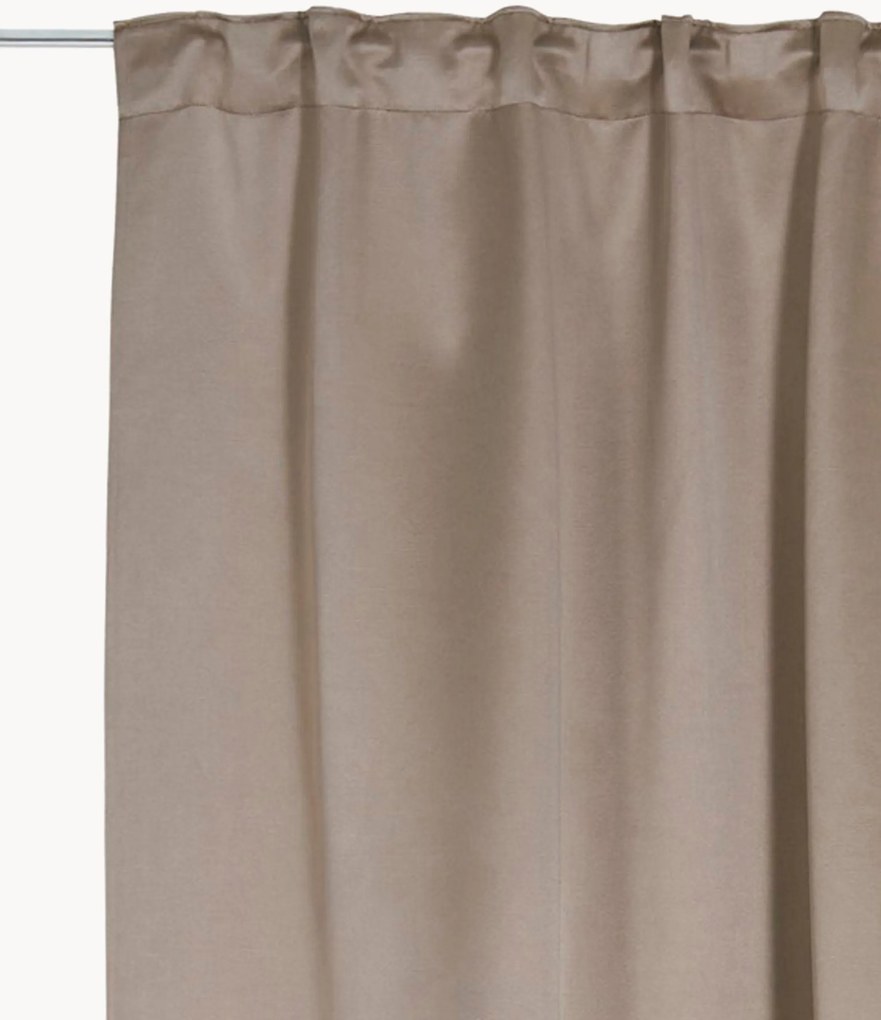 Twill verduisteringsgordijn met multiband Daniella, B 270 cm