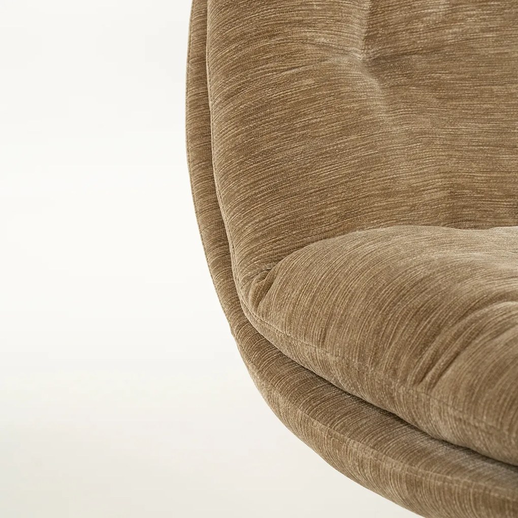 Draaibaar Fauteuil Taupe