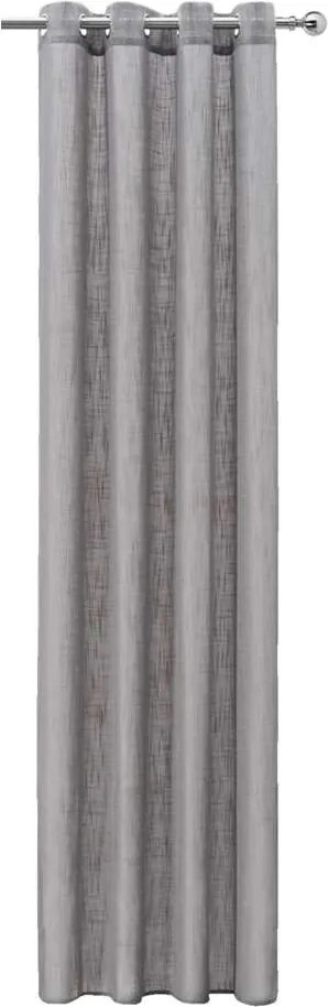 Gordijn Miami - grijs - 250x140 cm (1 stuk) - Leen Bakker