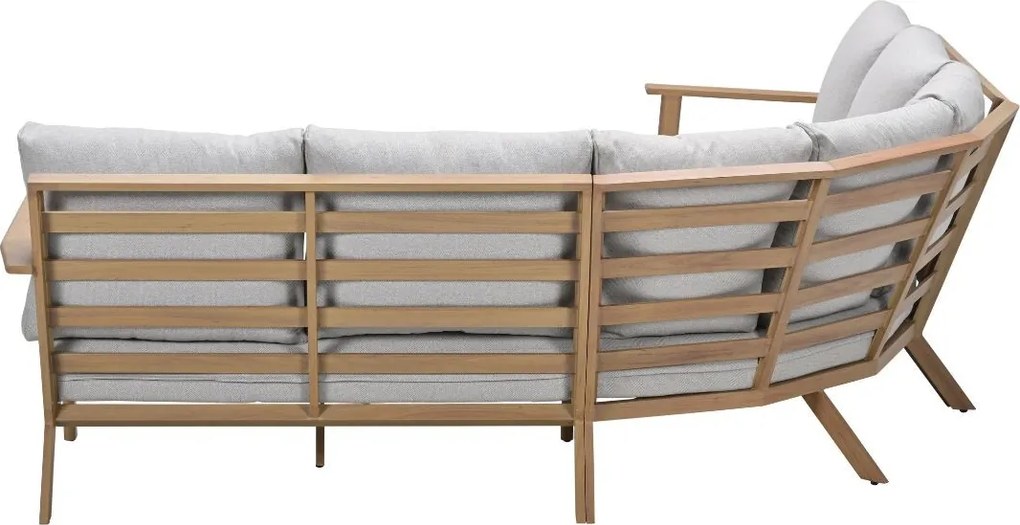 Garden Impressions Ariane loungeset 3-delig - light teak look