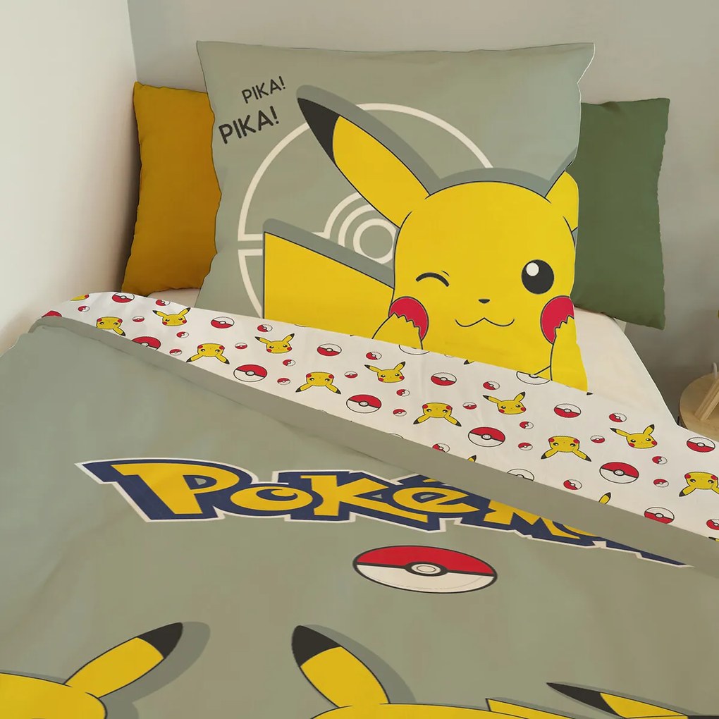 Bedset in katoen, Pokémon Trio Fun Kaki