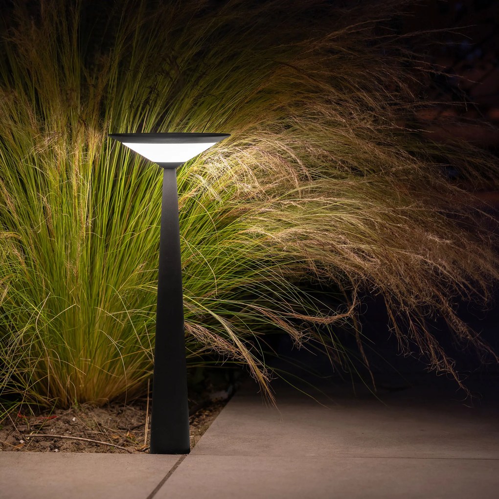 Elin Tuinlamp Zwart Medium Tuinverlichting Zwart