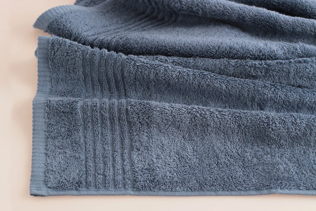 Handdoek Supreme Collectie - 4 stuks - 70x140 - ijsblauw