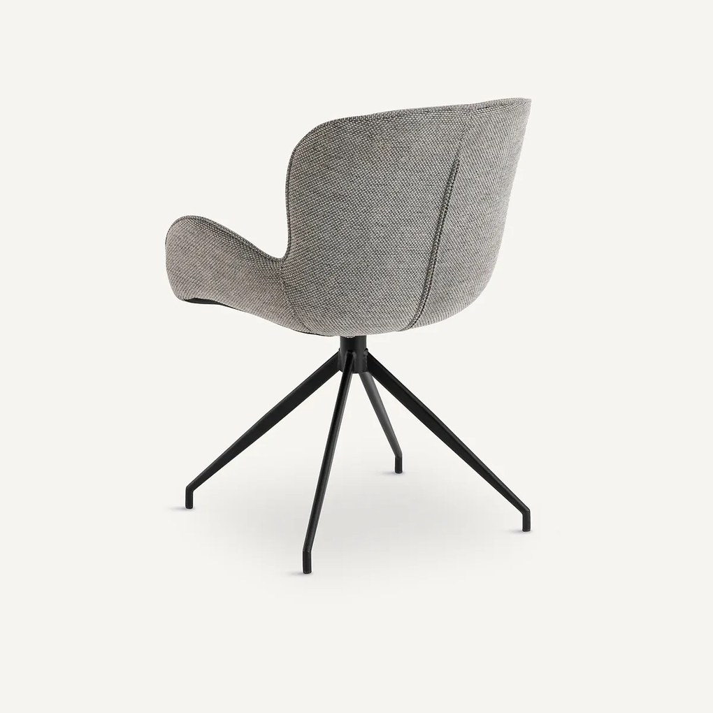Draaiende tafelfauteuil Asyar