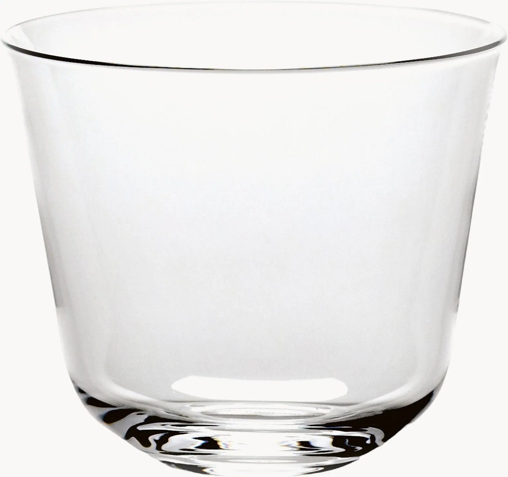 Mondgeblazen kristallen tumblers Grace, 4-delig
