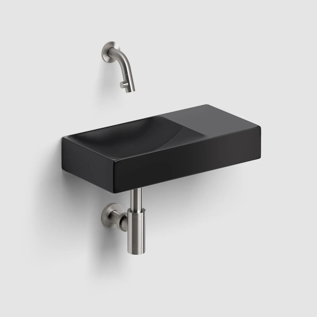 Clou Kaldur inbouw fonteinkraan 7.5cm RVS geborsteld