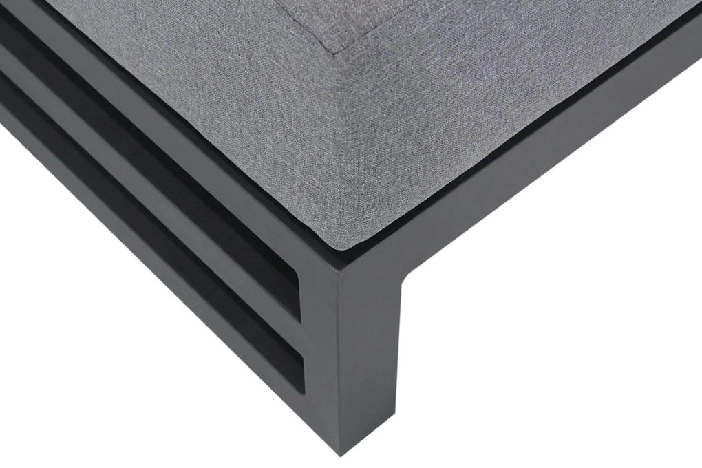 Stoel en Bank Loungeset 5 personen Aluminium Grijs Santika Furniture Santika Jaya