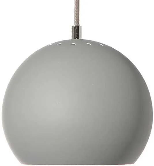 Frandsen Ball Matt hanglamp lichtgrijs grijs snoer