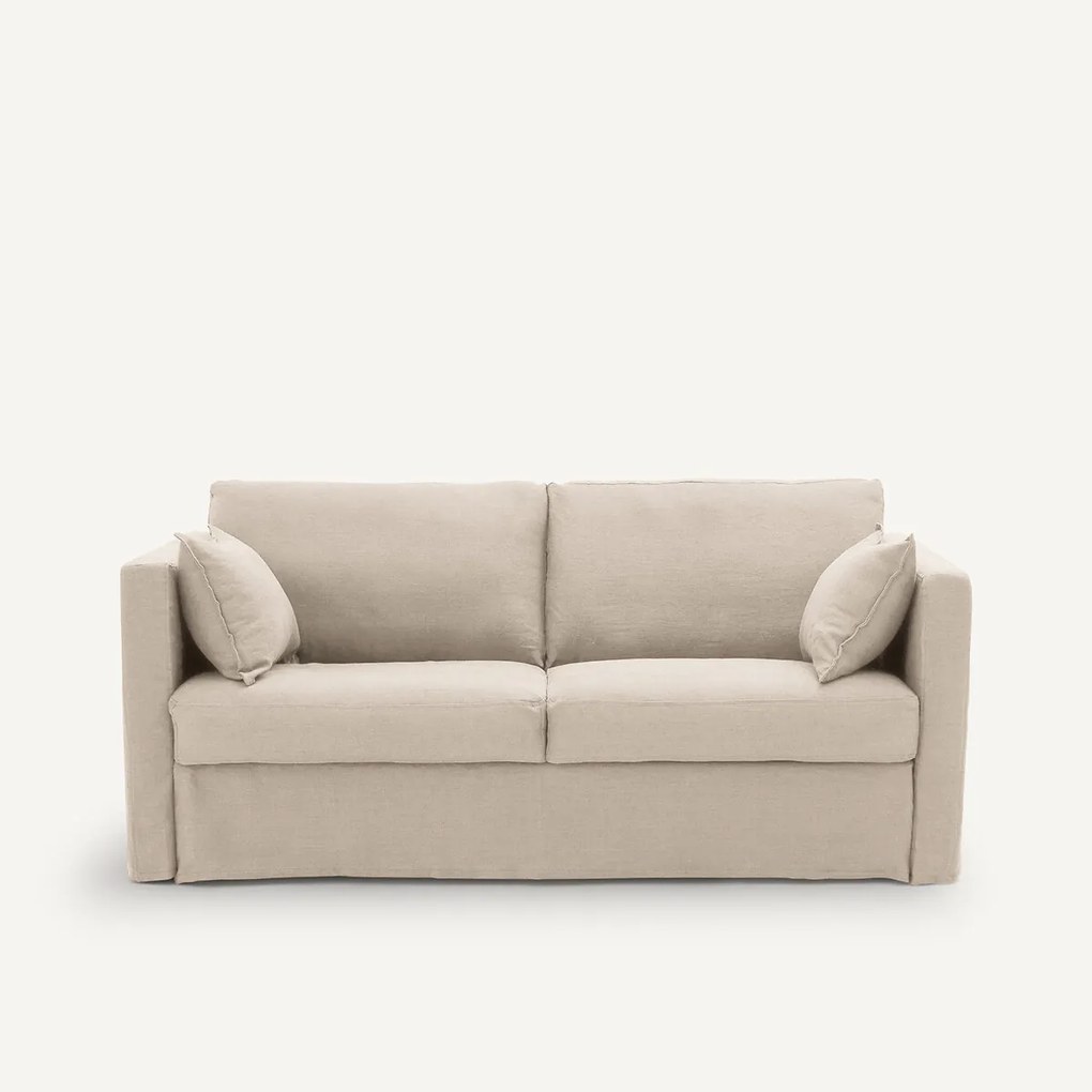 3-zitsbank, omvormbaar, in gekreukt linnen, Néo Kinkajou