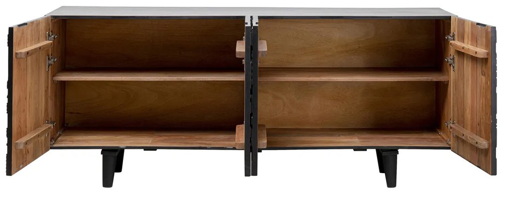 Kare Design Nativera Mangohout Dressoir - 177x45x75cm.