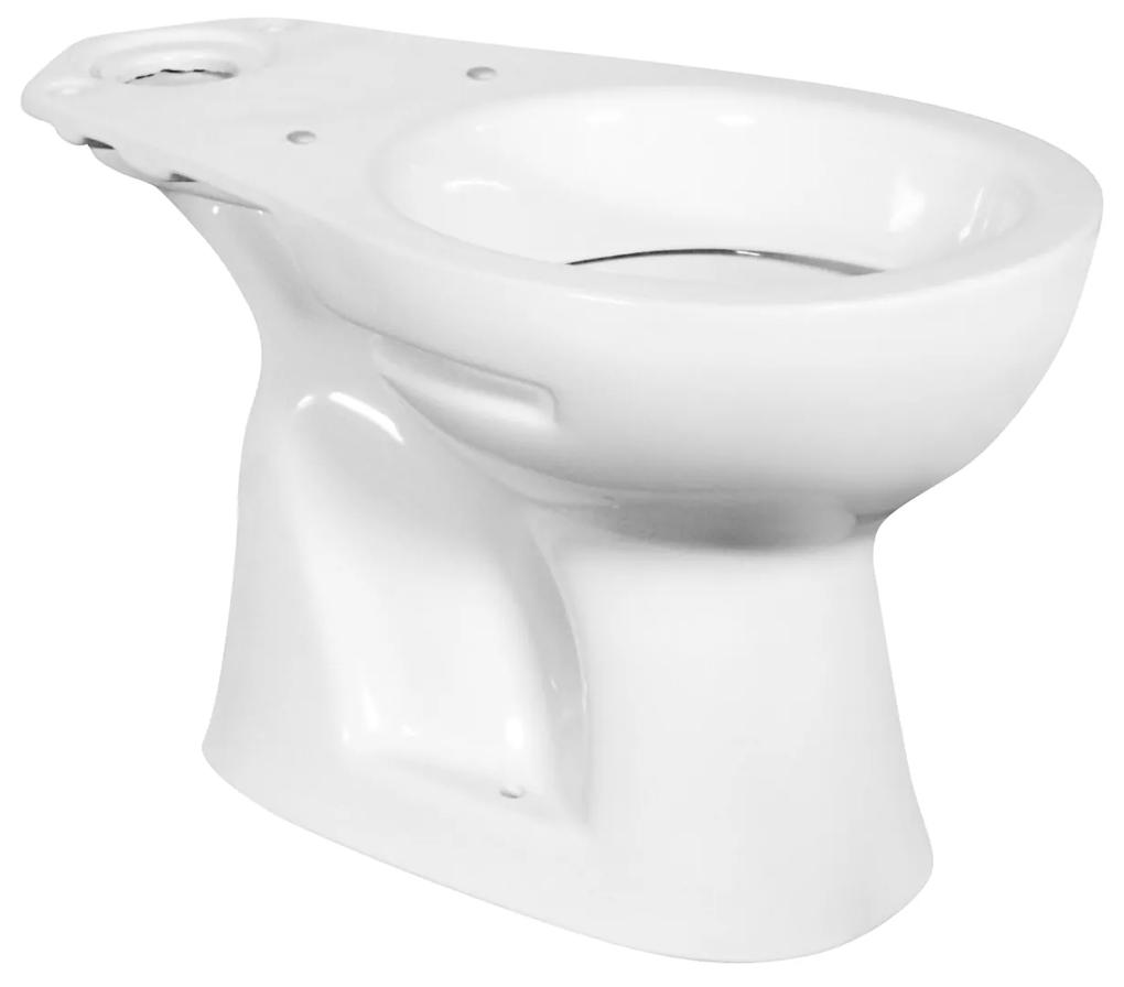Toiletpot Staand Boss & Wessing Aqua Onder Aansluiting Wit