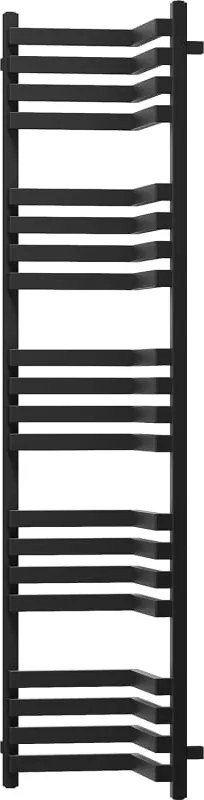 Mexen Loop hoek badkamer radiator 1600 x 375 mm, 837 W, zwart - W129-1600-350-00-70