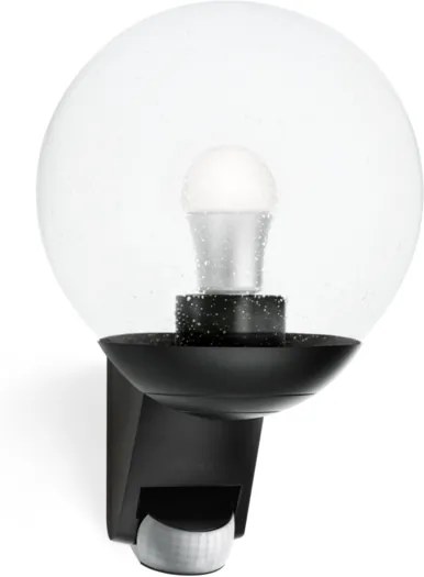 Steinel L585 PIR Wandarmatuur, IP44, Zwart, Sensor, E27 Fitting