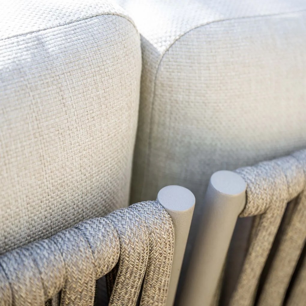 Garden Impressions Devin loungebank 4-delig - taupe