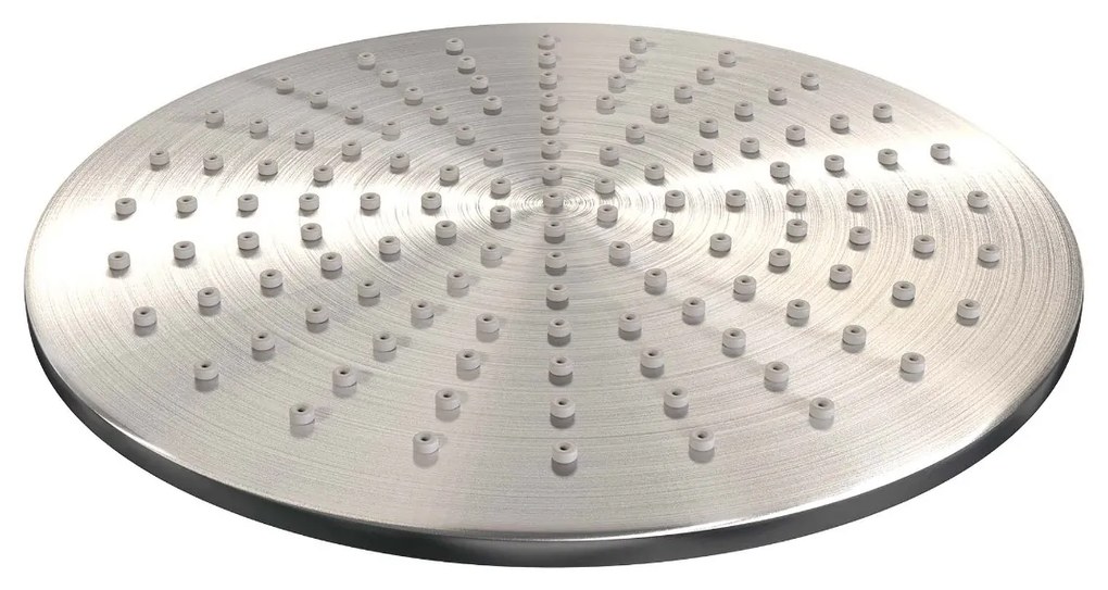 Brauer Brushed Edition complete inbouw regendouche met 3 standen handdouche, gebogen wandarm, glijstang en hoofddouche 30cm set 46 RVS geborsteld PVD