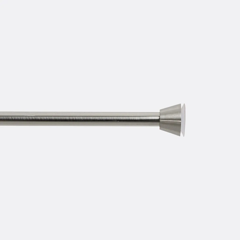 Uitschuifbare push-fit gordijnroede 120/210 cm