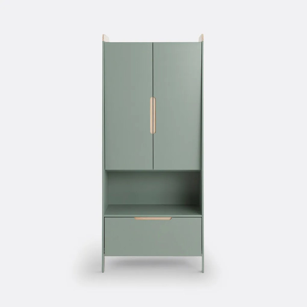 Kinderkledingkast in grenen en MDF, Arturo