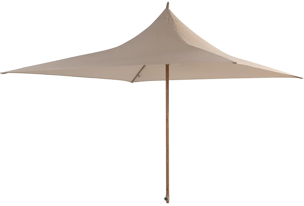 4 Seasons Vivenda stokparasol 270x270 cm. - beach/woodlook