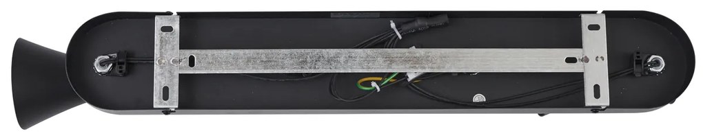 Moderne plafondspot zwart 4-lichts draai- en kantelbaar - Triangle