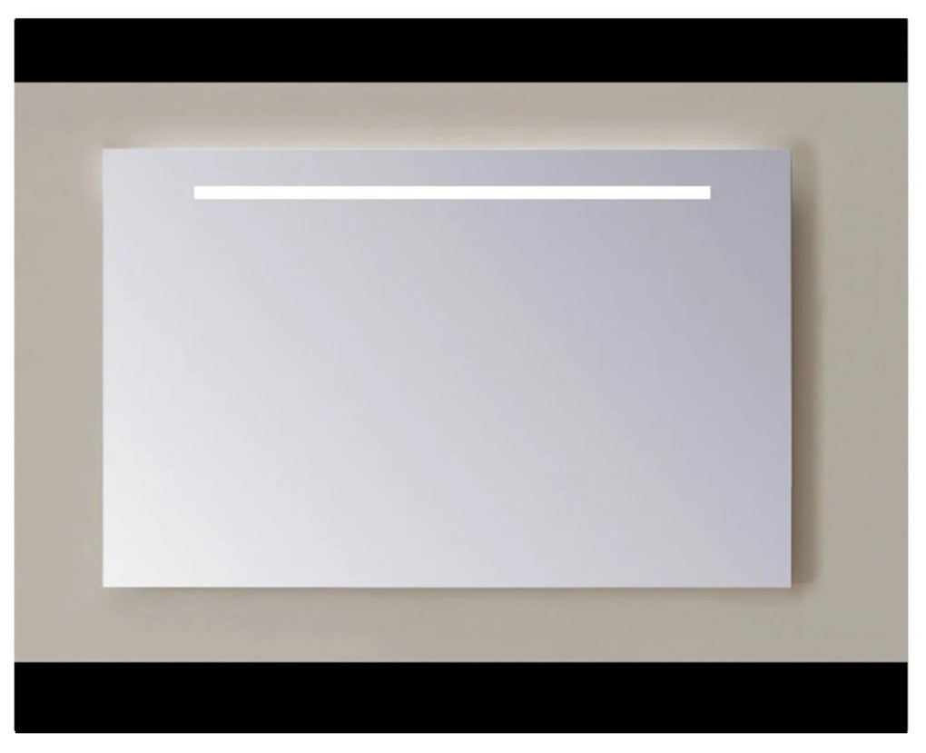 Spiegel Sanicare Q-mirrors Zonder Omlijsting 60 x 75 cm Cold White LED PP Geslepen