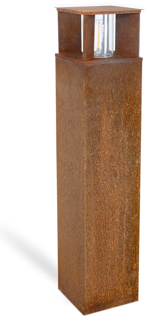 Marina 70 Square Tuinlamp Corten Tuinverlichting Corten E27
