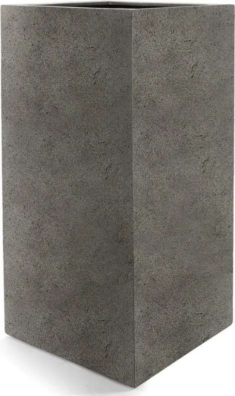 Pot Grigio high Cube natural concrete