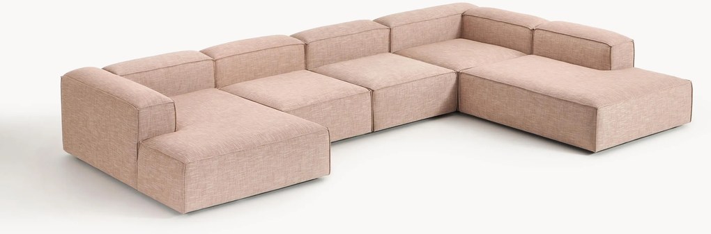 Modulaire bank Lennon van linnenmix, XL