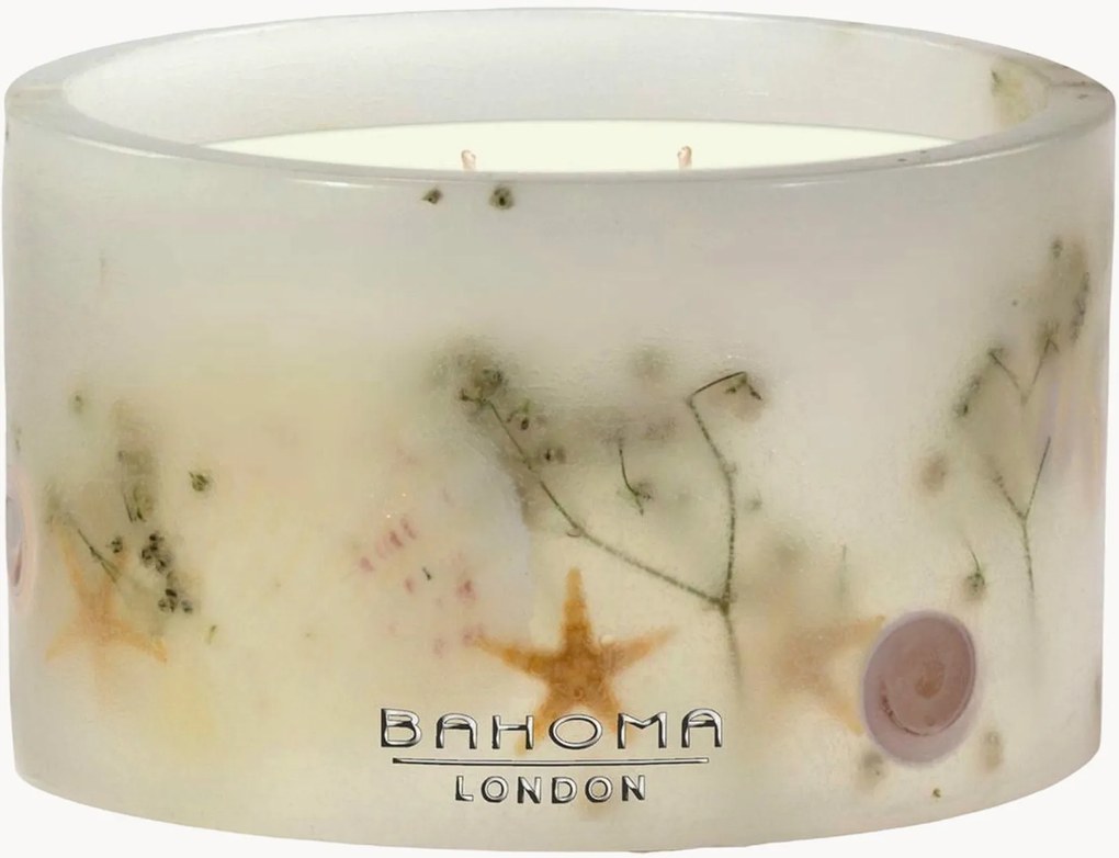 Handgegoten 3-lonts geurkaars Botanica (zand & zee)