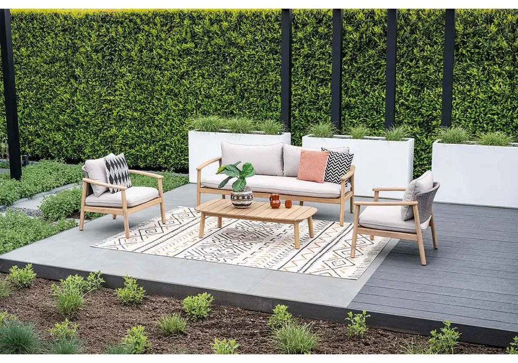 Garden Impressions Yucatan loungeset 4-delig - acacia
