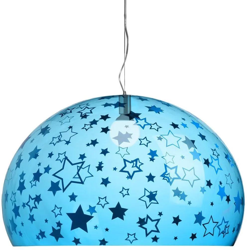 Kartell FL/Y Kids Sterren hanglamp large blauw