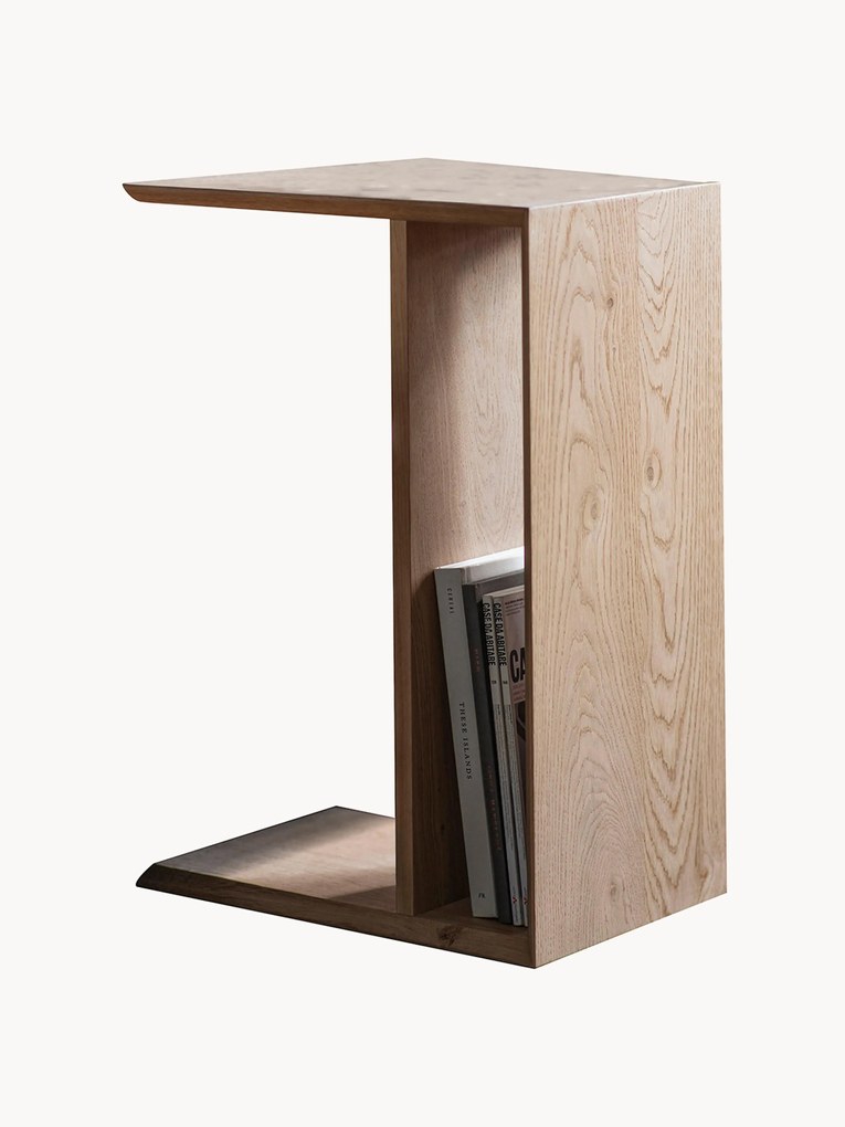 Houten bijzettafel Milano