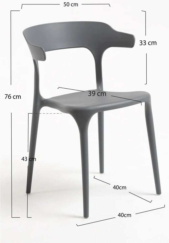 Pak 4 Teul-stoelen