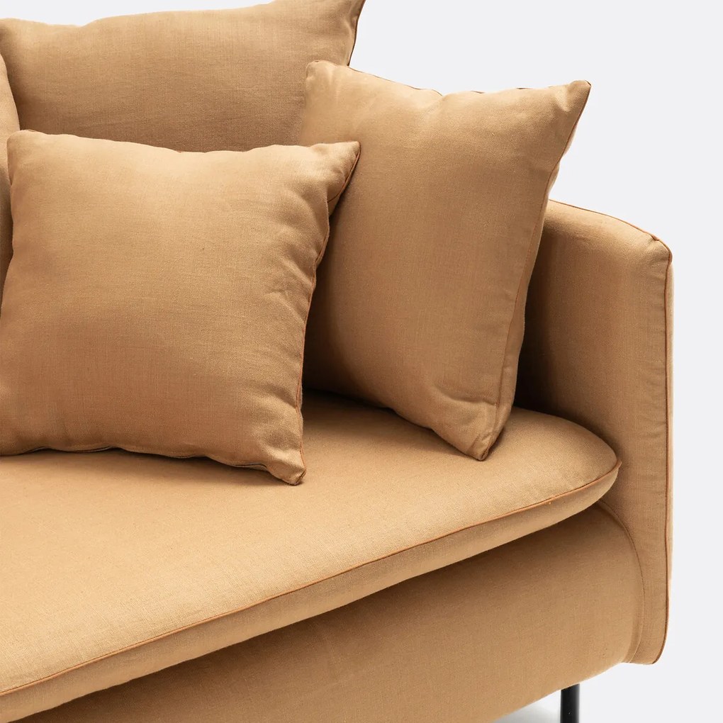 Linnen en viscose bank, 3- of 5-zits, Ivete