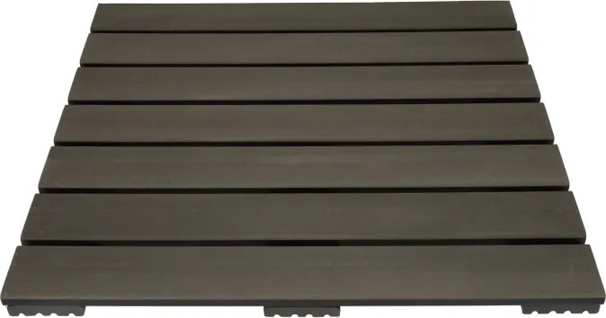 Terrastegel composiet 50 x 50 cm antraciet FSC (24 mm) massief