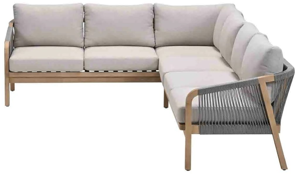 Garden Impressions Alora lounge dining set 2-delig links - grey sand