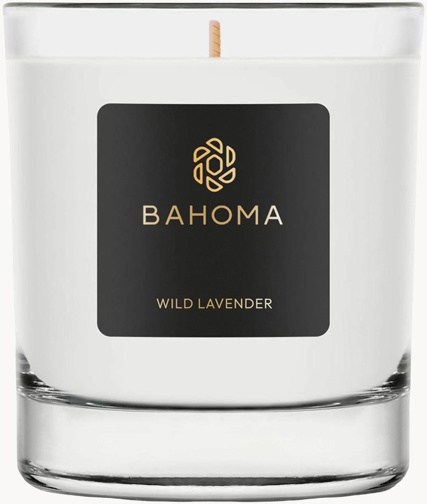 Handgegoten geurkaars Phoenix (lavendel, bloemen)