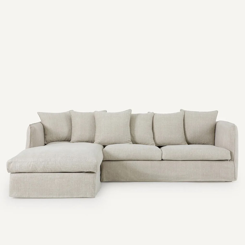 Katoenen en linnen hoekbank, Néo Chiquito