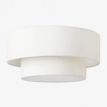 Lumira Plafondlamp Wit & Ø55 Cm - Sklum