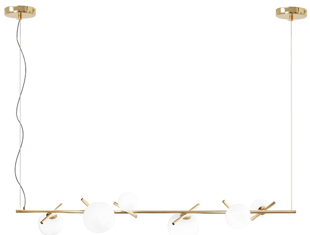 Hanglamp APP1664-6CP Gold